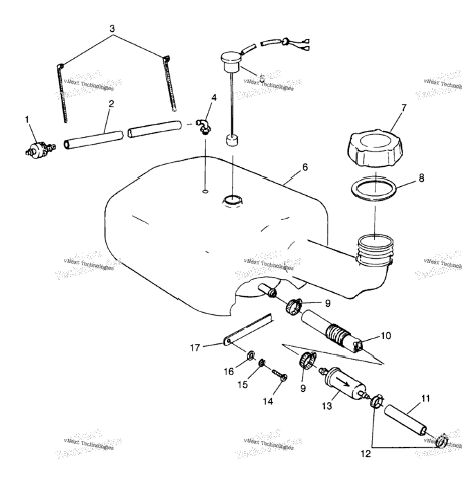 Oil Tank Sltx & Intl. Sltx I964590