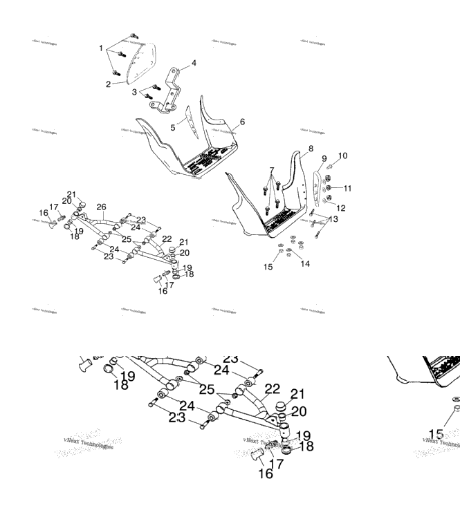 Swing Arm / Footrest