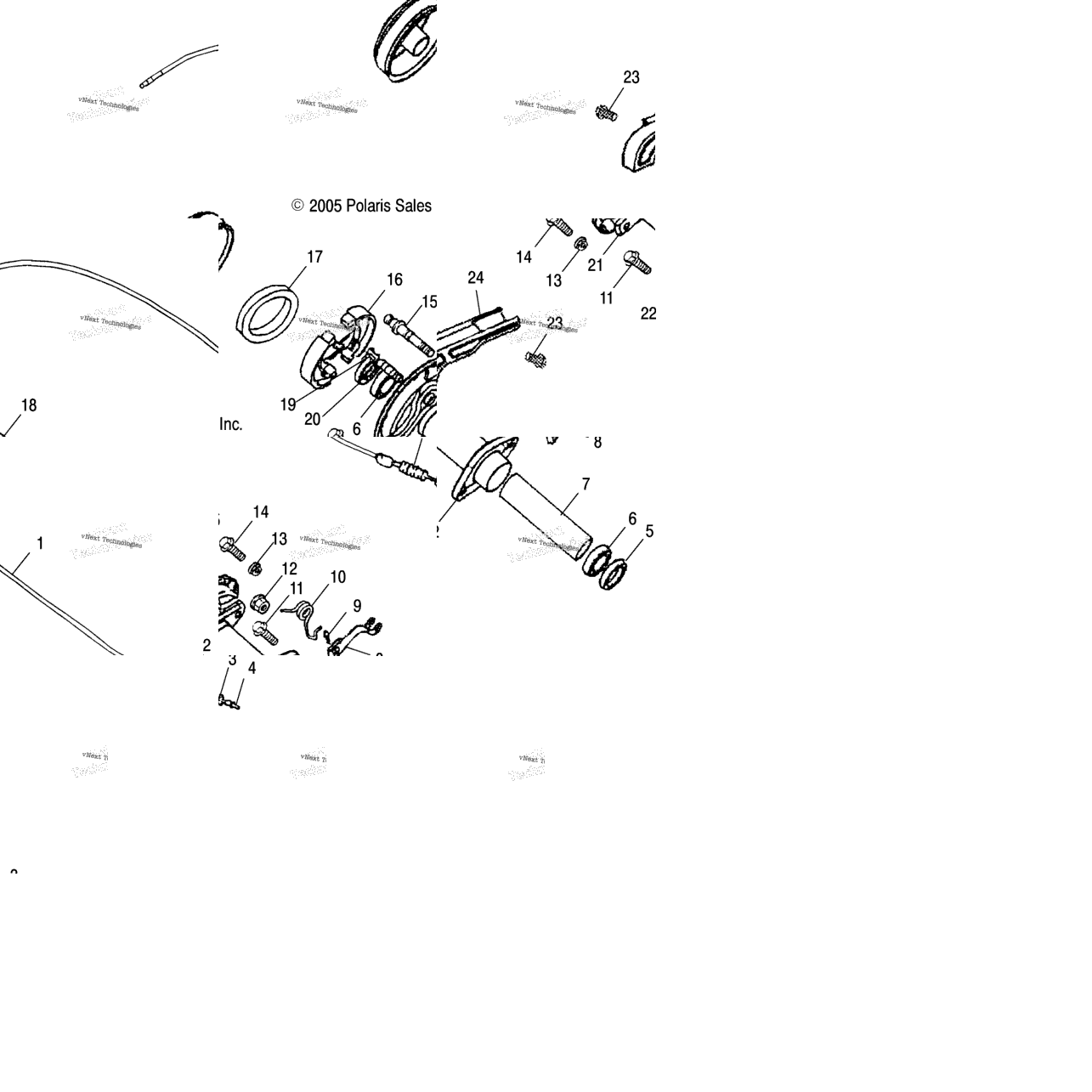 Brake, Rear /Cb/Cd