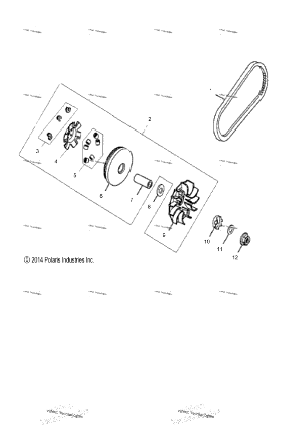 Drive Train, Primary Clutch