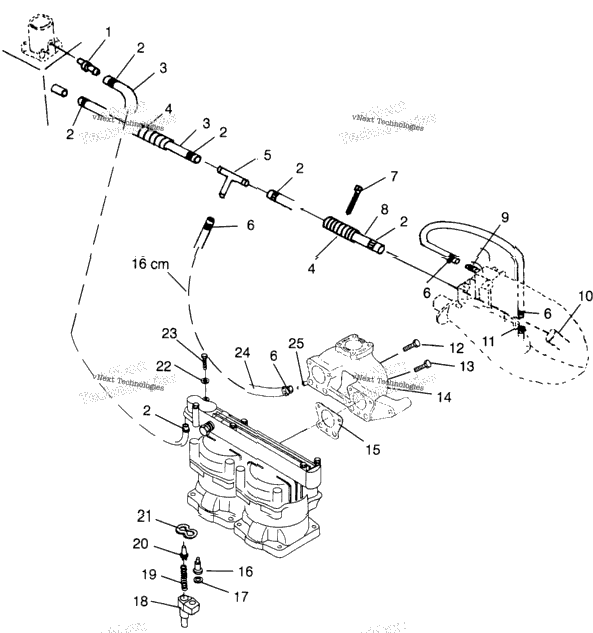 Cooling System Hurricane B964466 & Intl. Hurricane