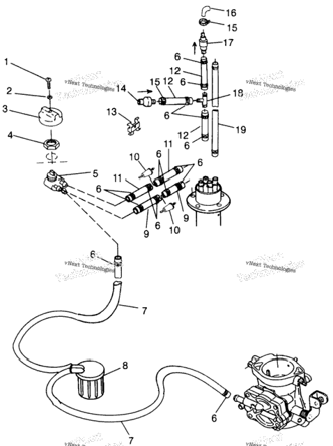 Fuel System Hurricane B964466 & Intl. Hurricane