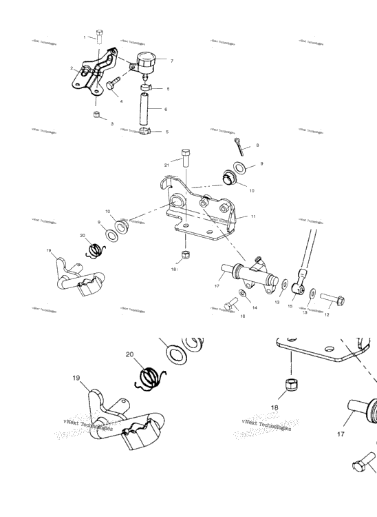 Rear Brake Master Cylinder