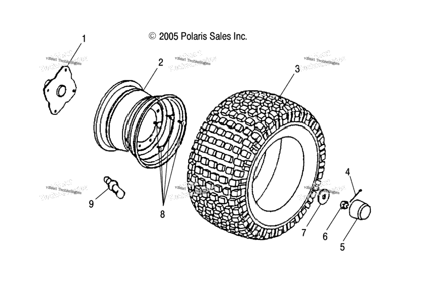 Rear Wheel /Cb
