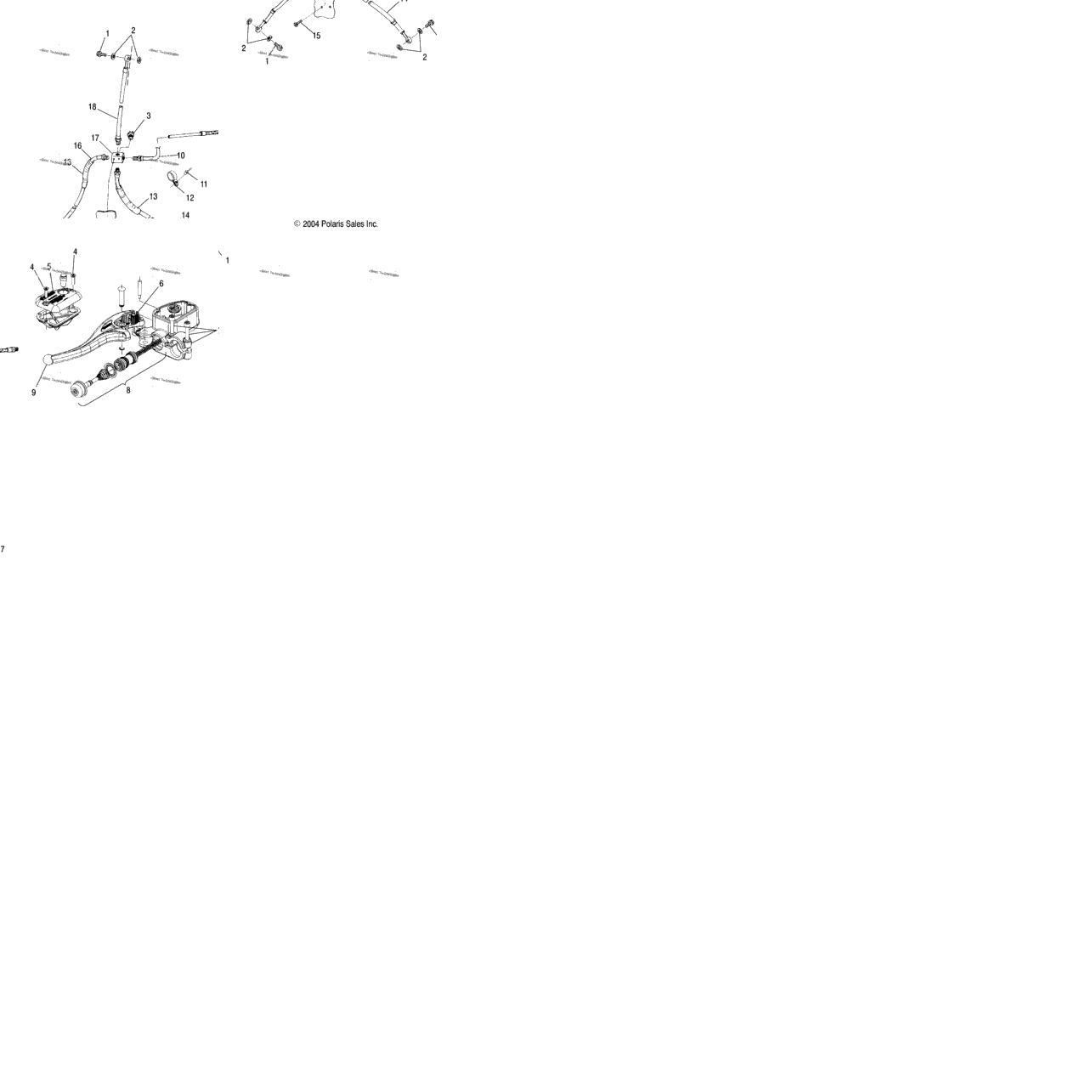Controls Master Cylinder/Brake Line /Ab/Ac/Fa