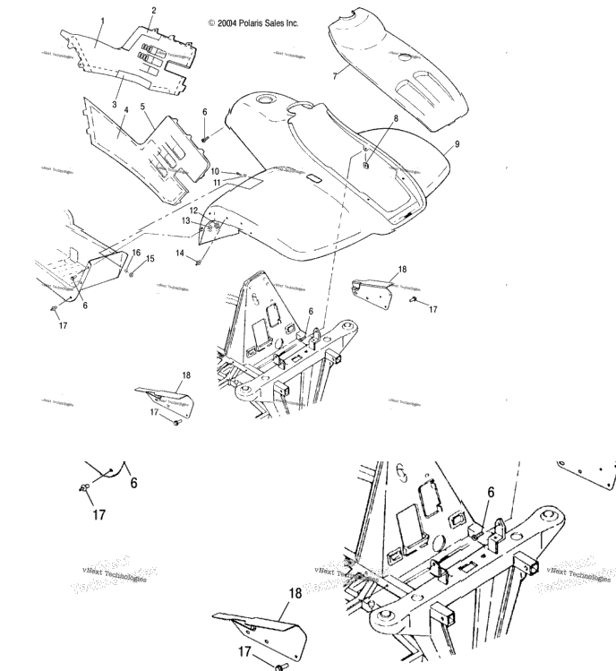 Front Cab /Ab/Ac/Fa