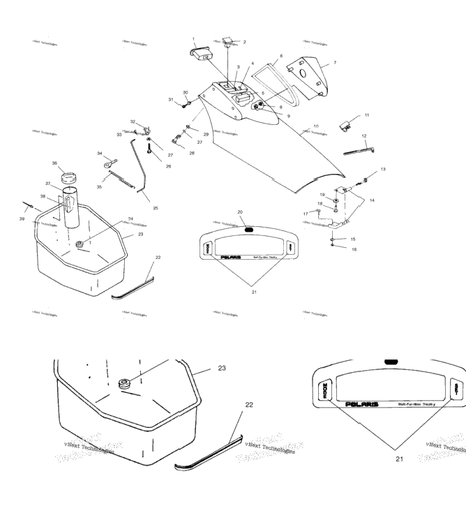 Front Storage Compartment