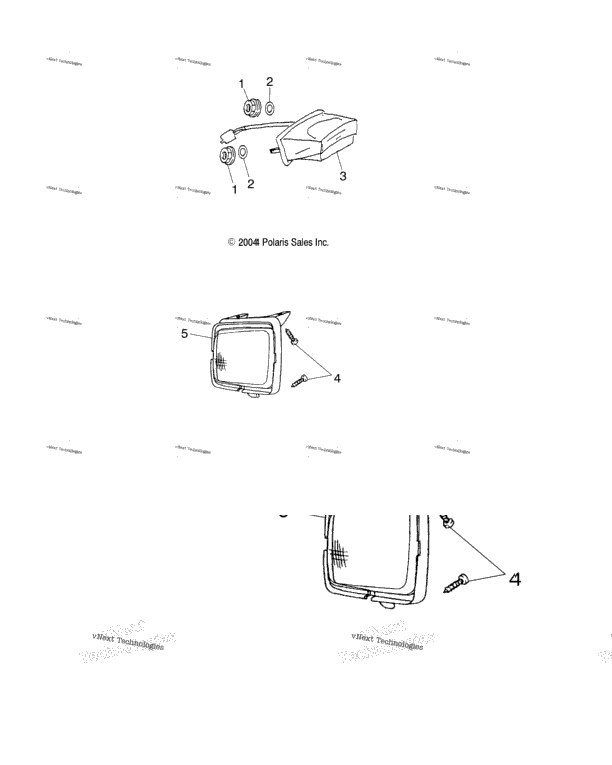 Headlight/Brakelight A02fa09ca/Cb/Cc