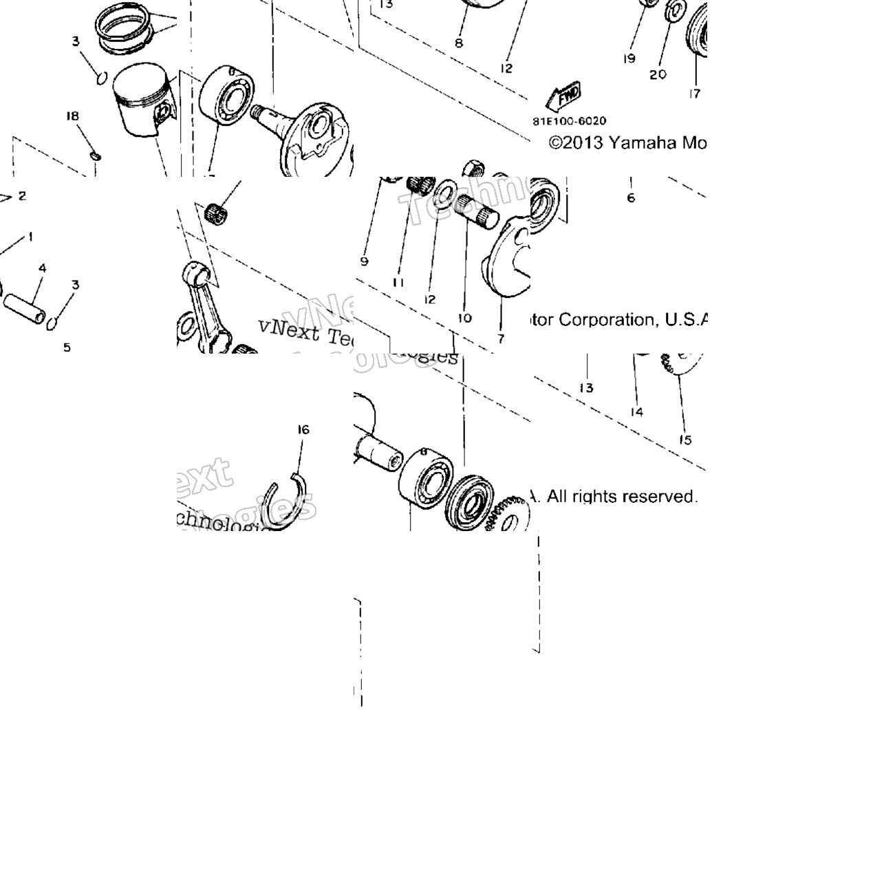 Crankshaft-Piston