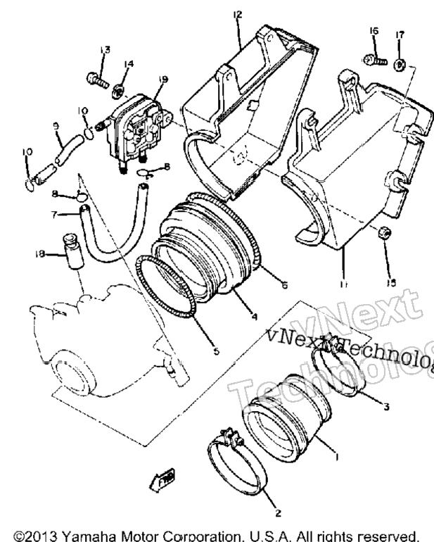 Intake Br250f - G