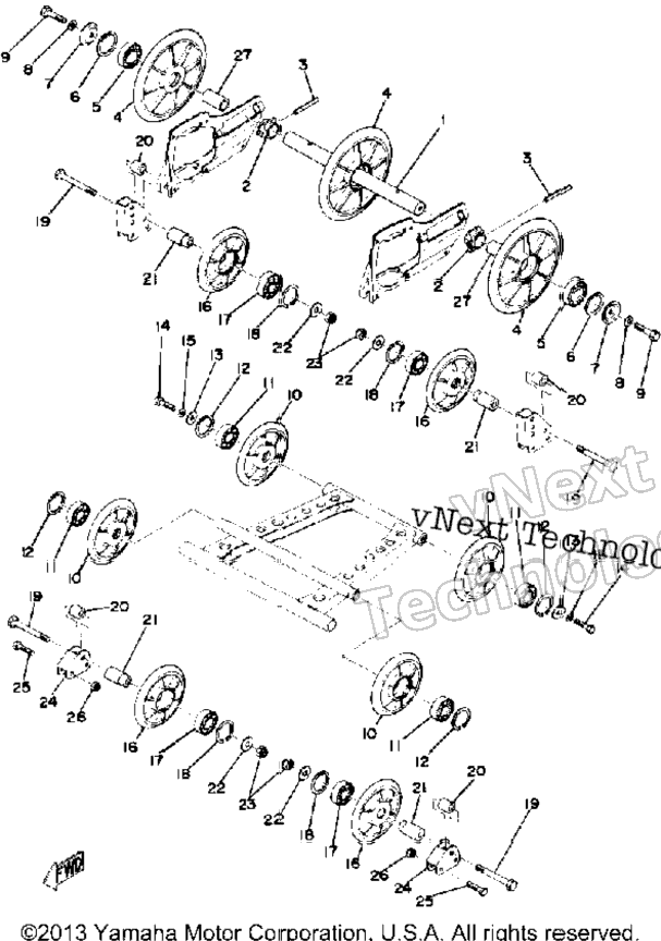 Rear Axle-Wheel