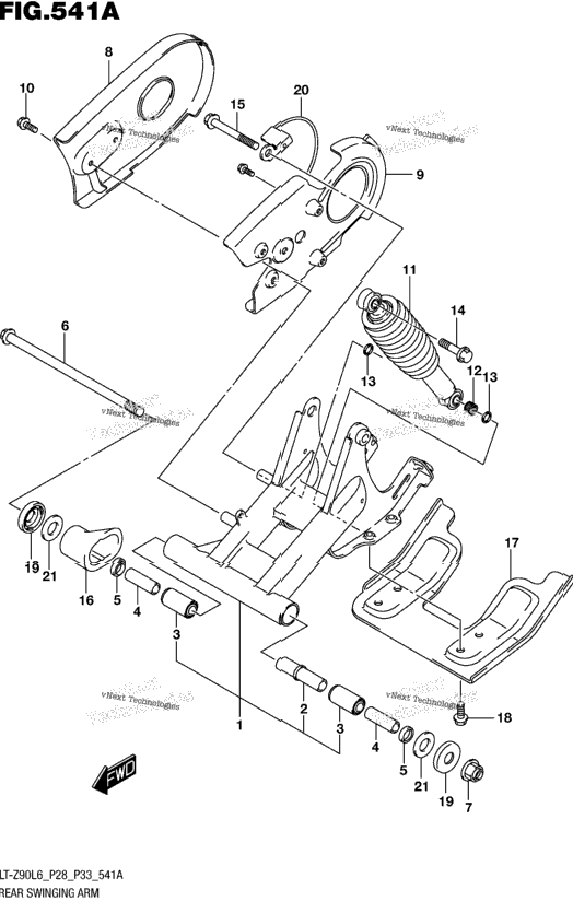 Rear Swingingarm