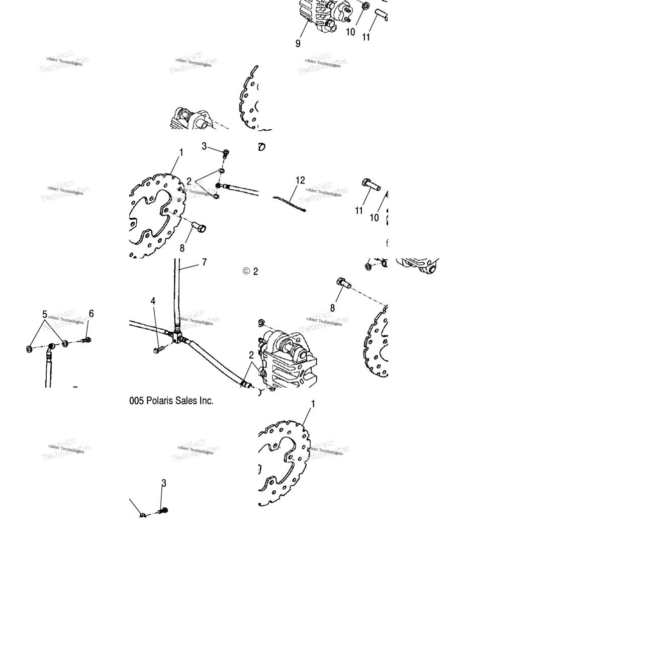 Brake, Front (Ed) A05pb20/Ed (4999202509920250B14)