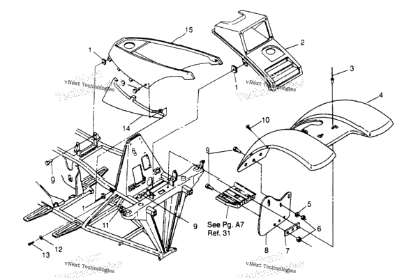 Front Cab Assembly 2X4 400L