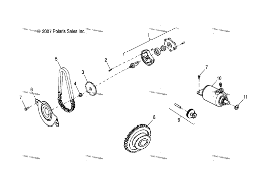Engine, Generator & Starting Motor