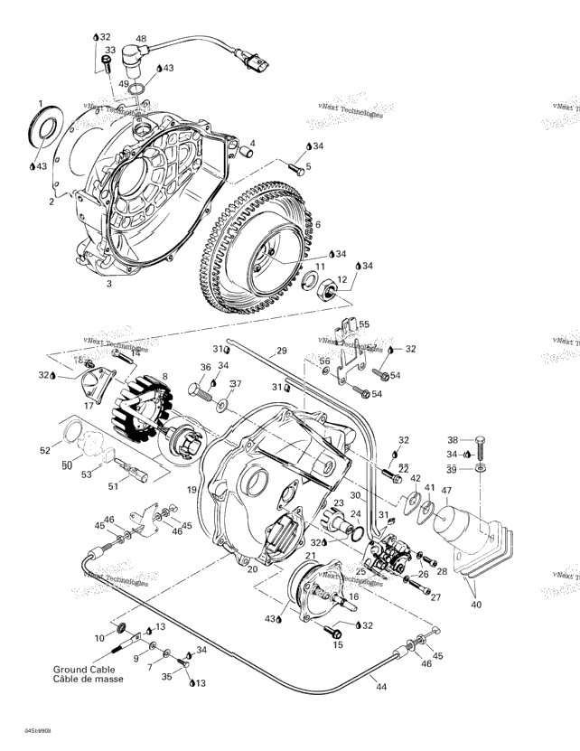 Magneto, Oil Pump