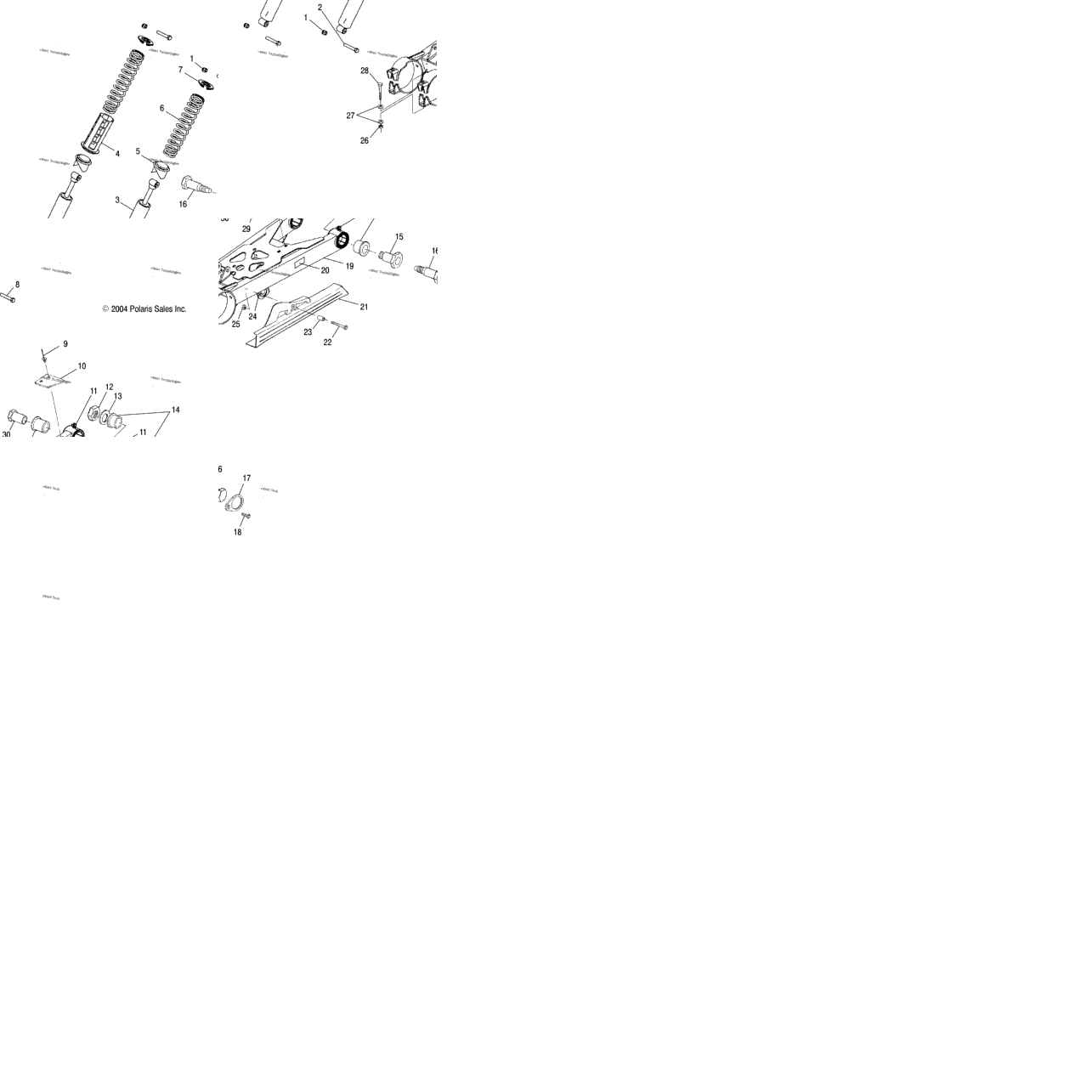 Swing Arm/Shock Mounting /Fa