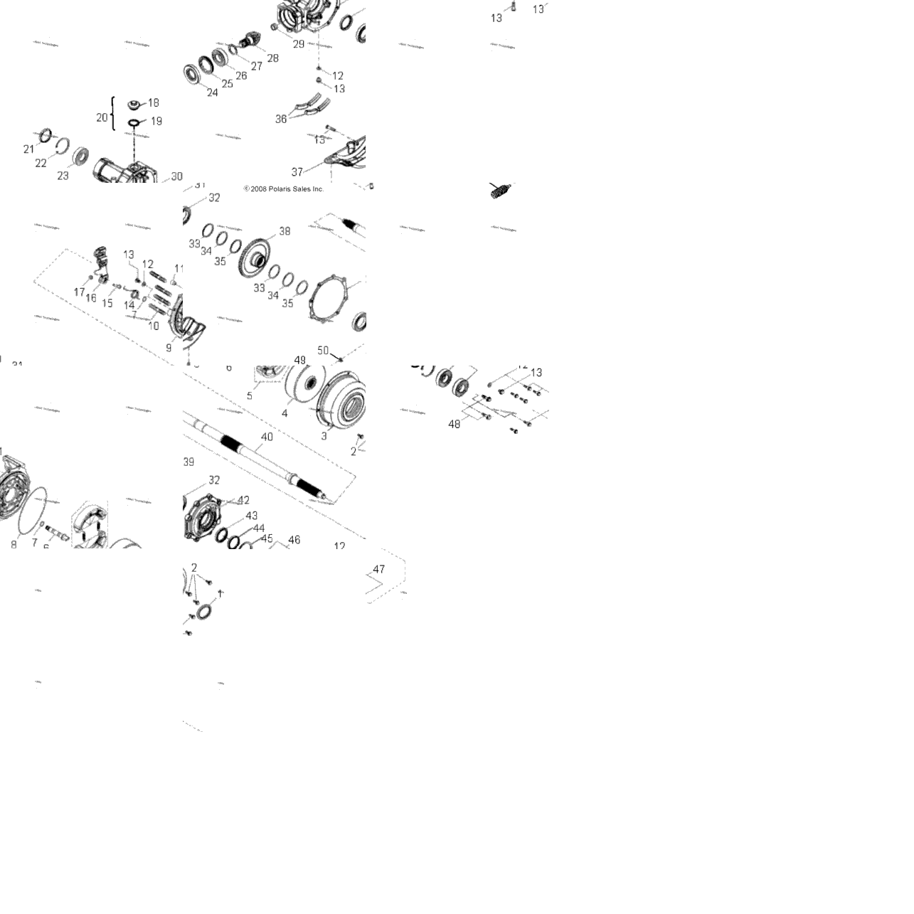 Wheels, Rear Axle