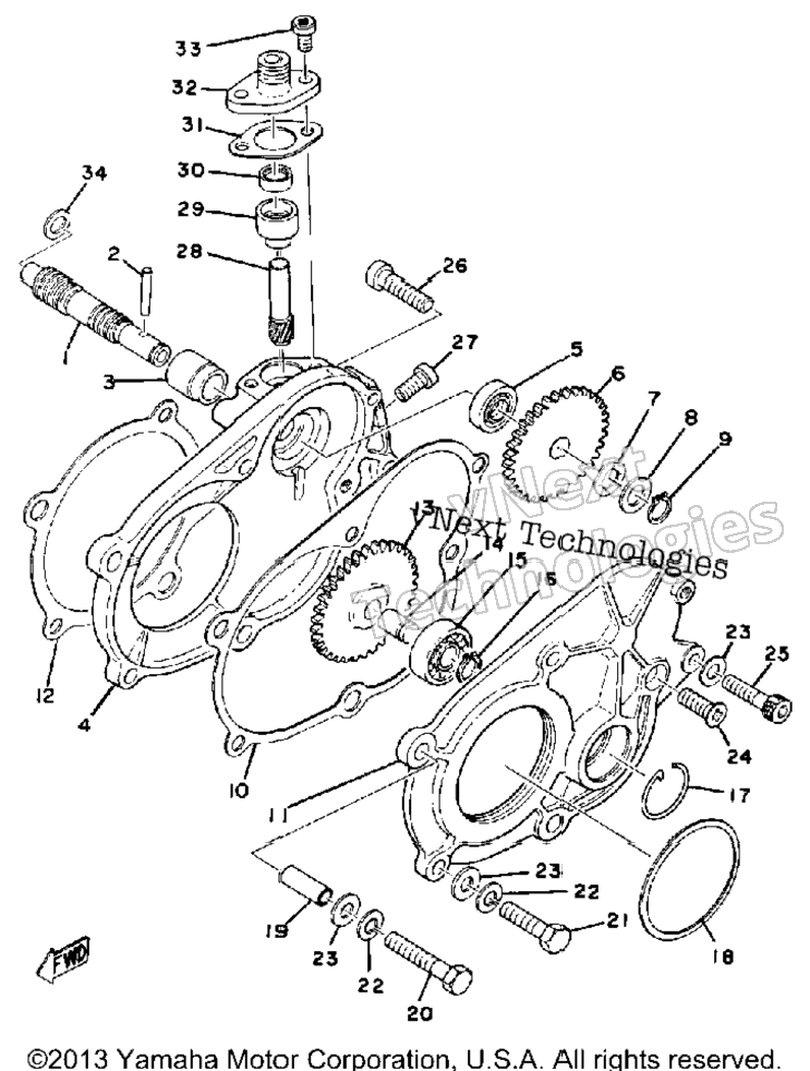 Pump Drive Gear