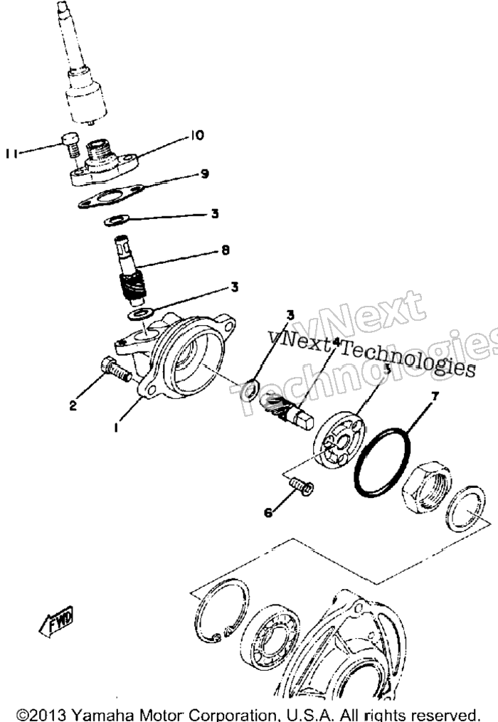 Speedometer Gear Unit