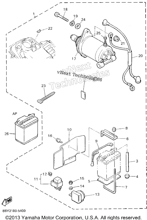 Alternate Electric Starter