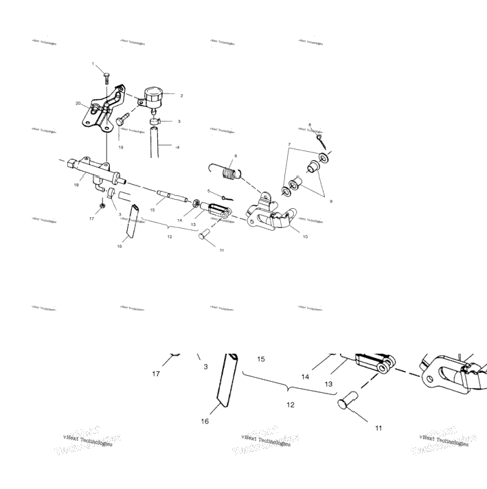 Rear Brake Master Cylinder