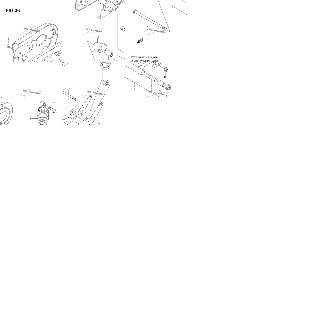 Rear Swingingarm