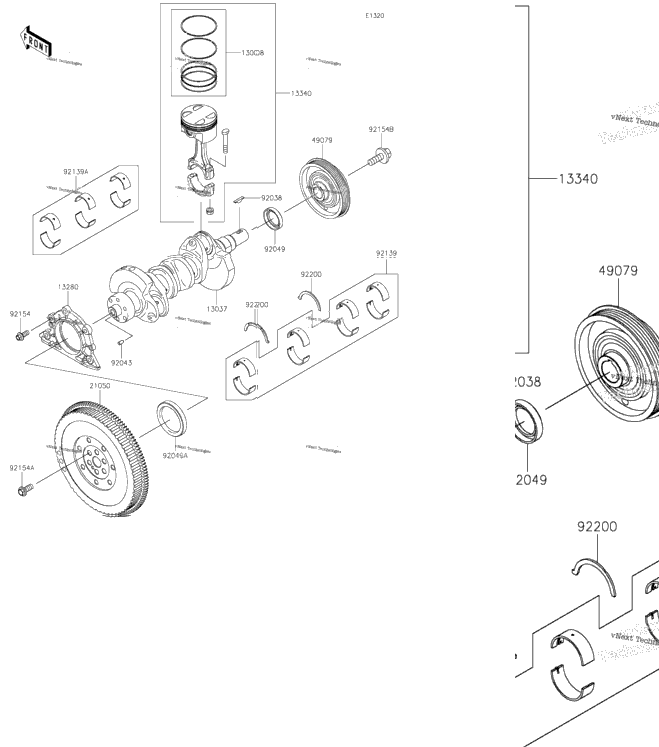 Crankshaft/Piston(S)