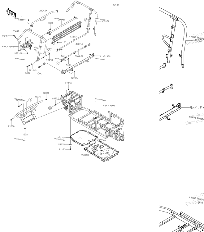 Guards/Cab Frame