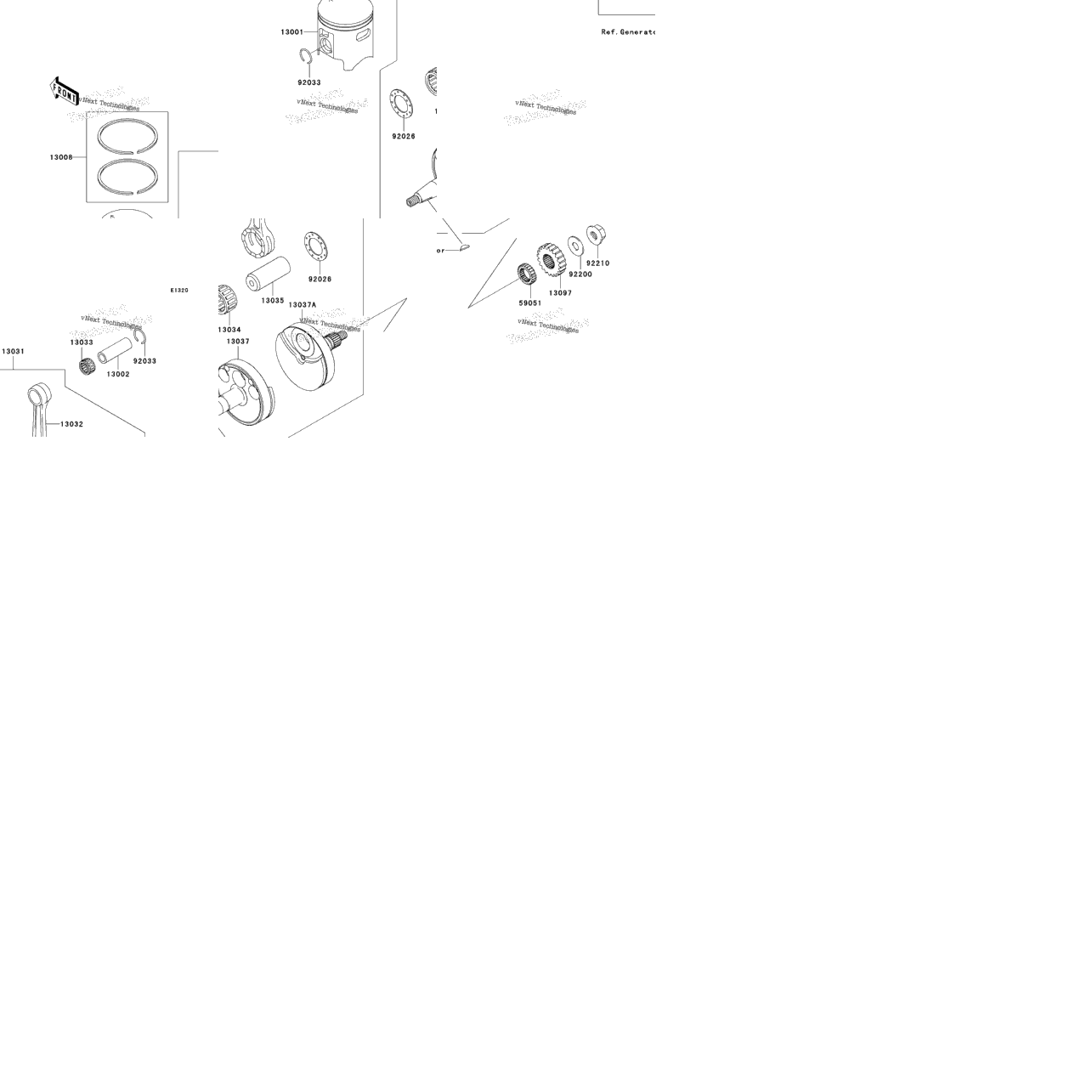 Crankshaft/Piston(S)