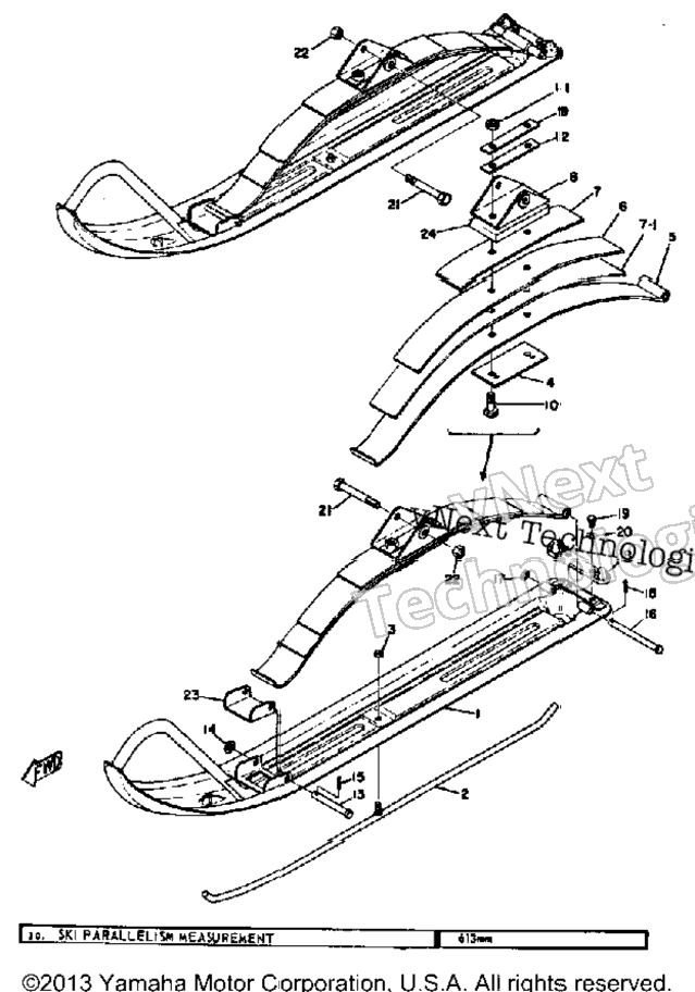 Steering Ski