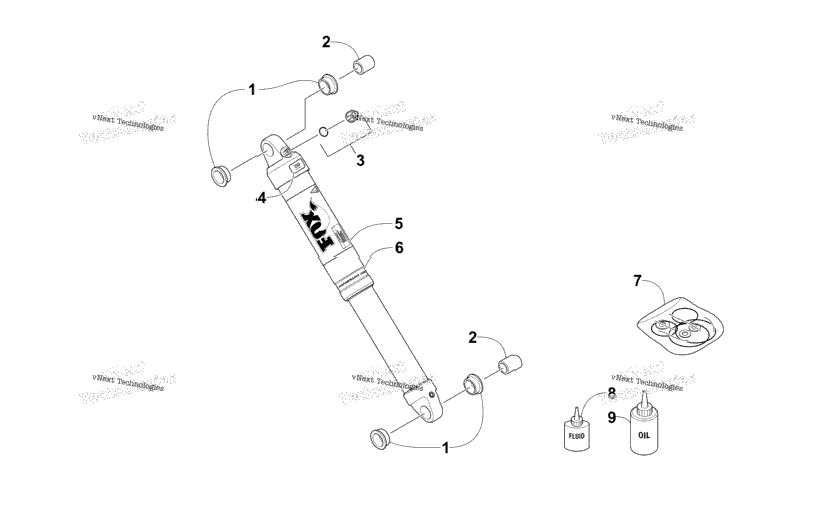 Front Suspension Shock Absorber