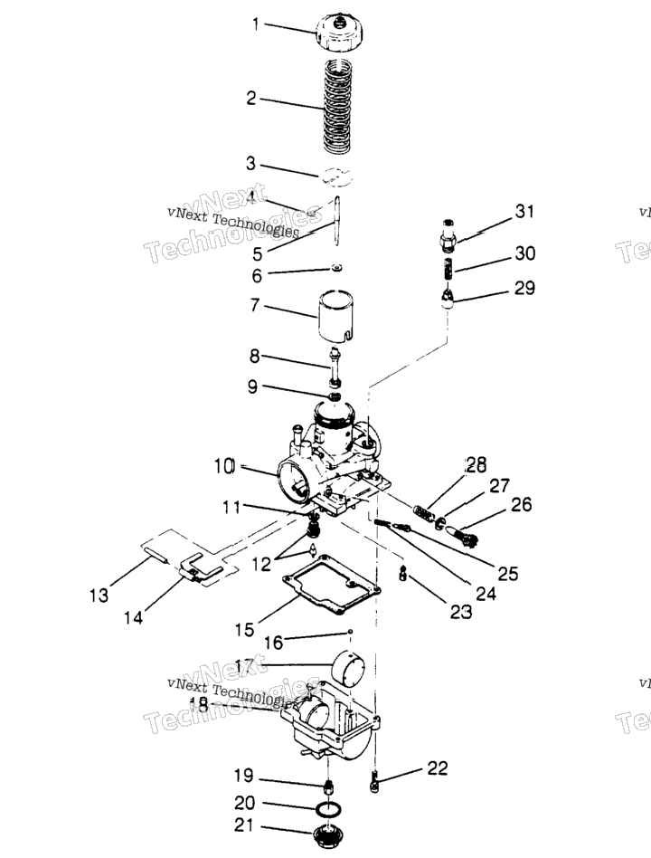Carburetor Xplorer 4X4