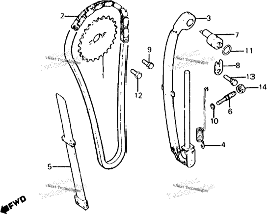 Cam Chain + Tensioner