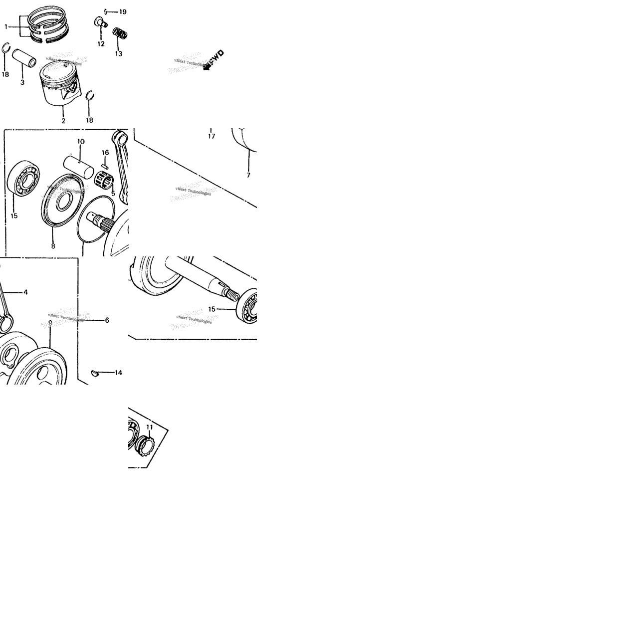 Crankshaft + Piston