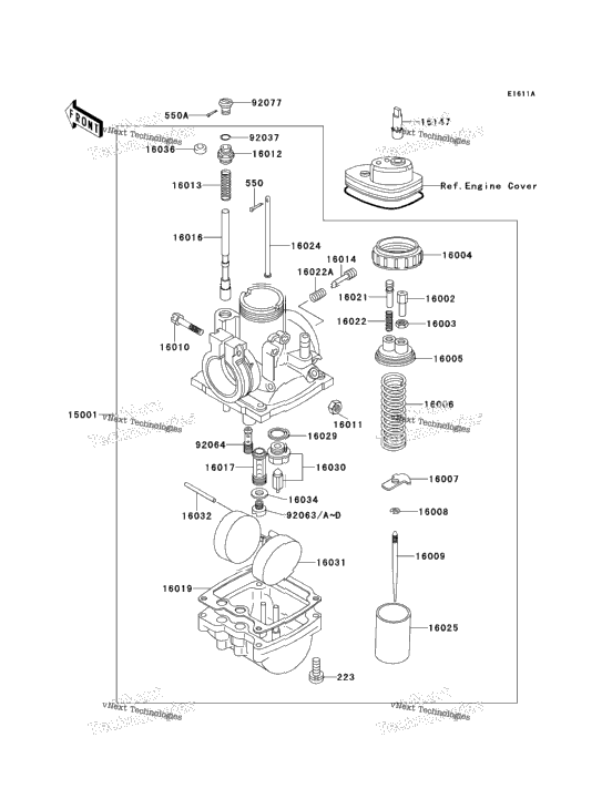 Carburetor (Cn)(Ke100-B16)