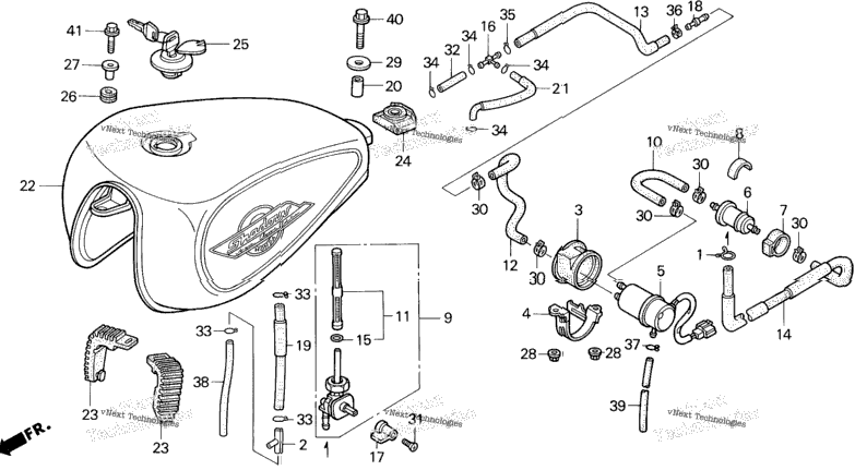 1100C/C2fuel Tank 95-97