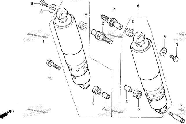Rear Shock Absorber