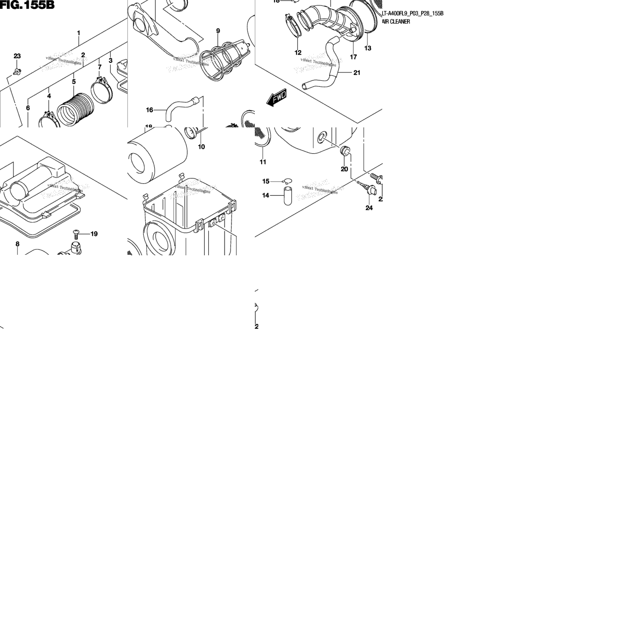 Air Cleaner (Lt-A400fl9 P28)