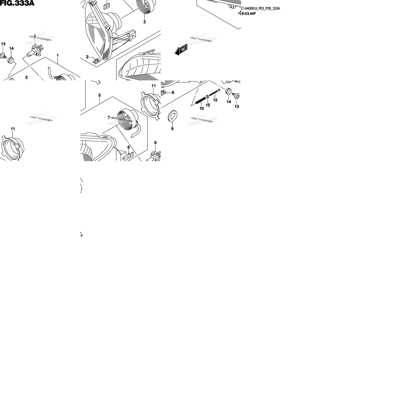 Headlamp (Lt-A400fl9 P03)