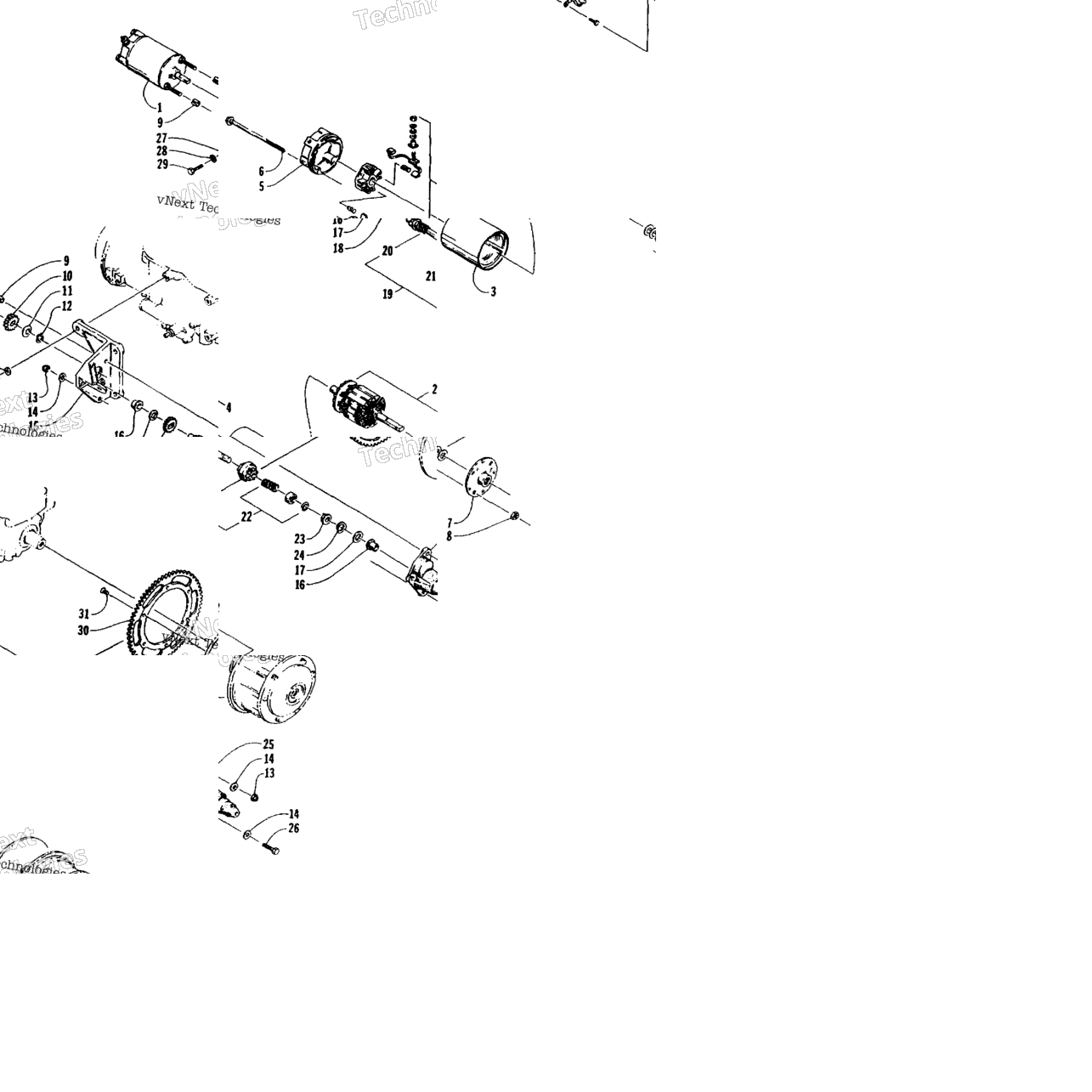 Electric Start - Starter Motor