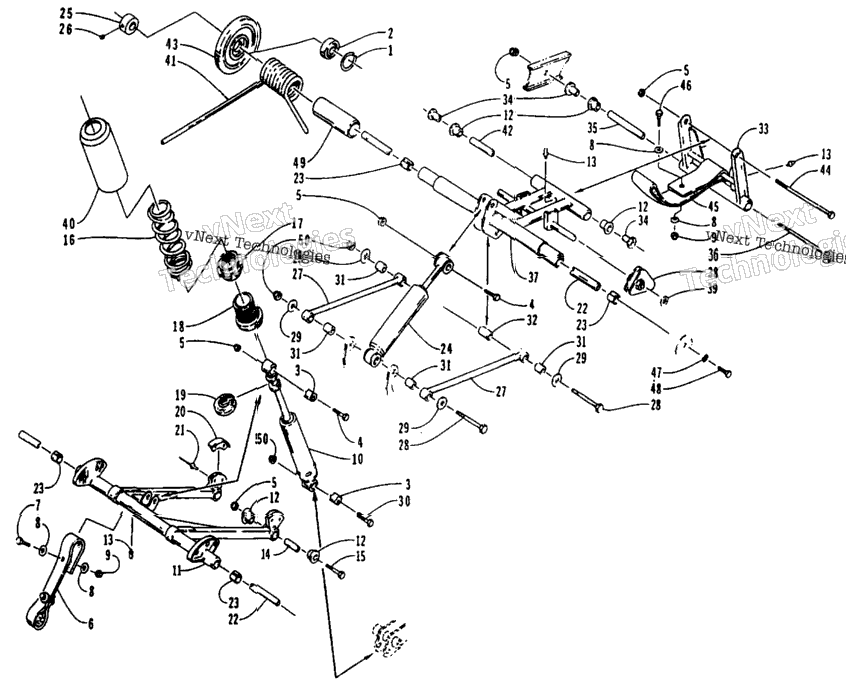 Rear Suspension Arm Assemblies