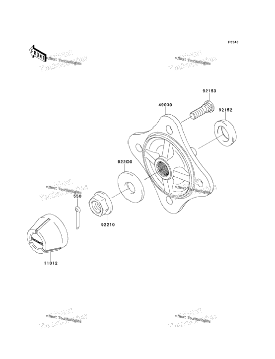 Rear Hubs/Brakes