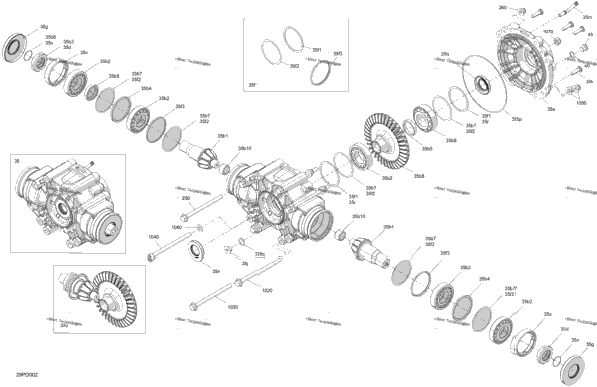 Drive - Middle Drive Unit