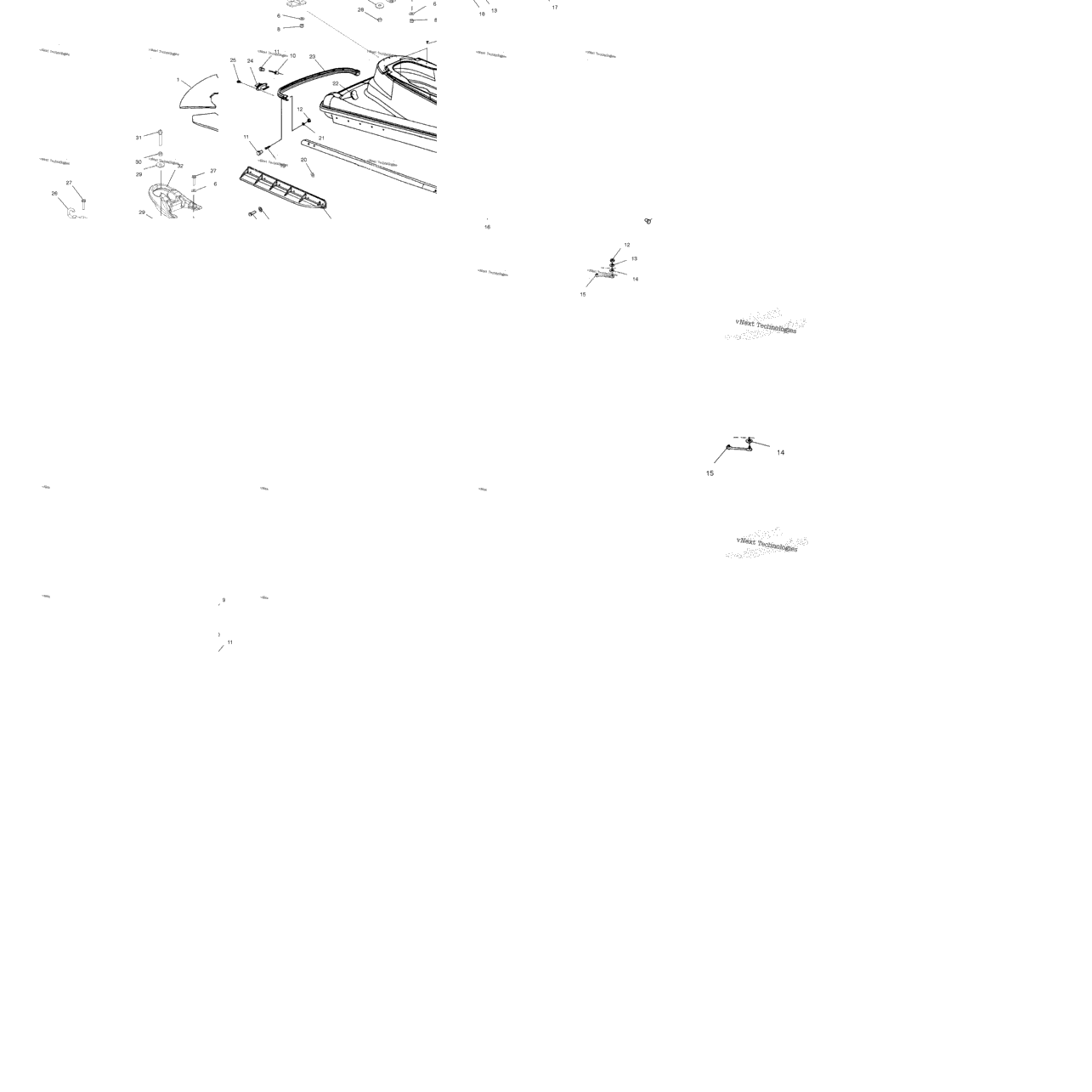 Hull & Body W025101c//W025101i
