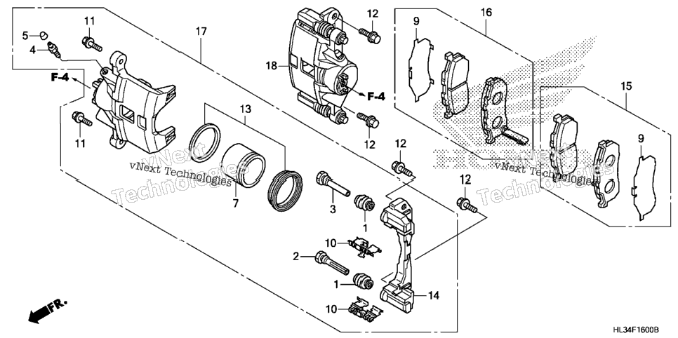 Front Brake Caliper