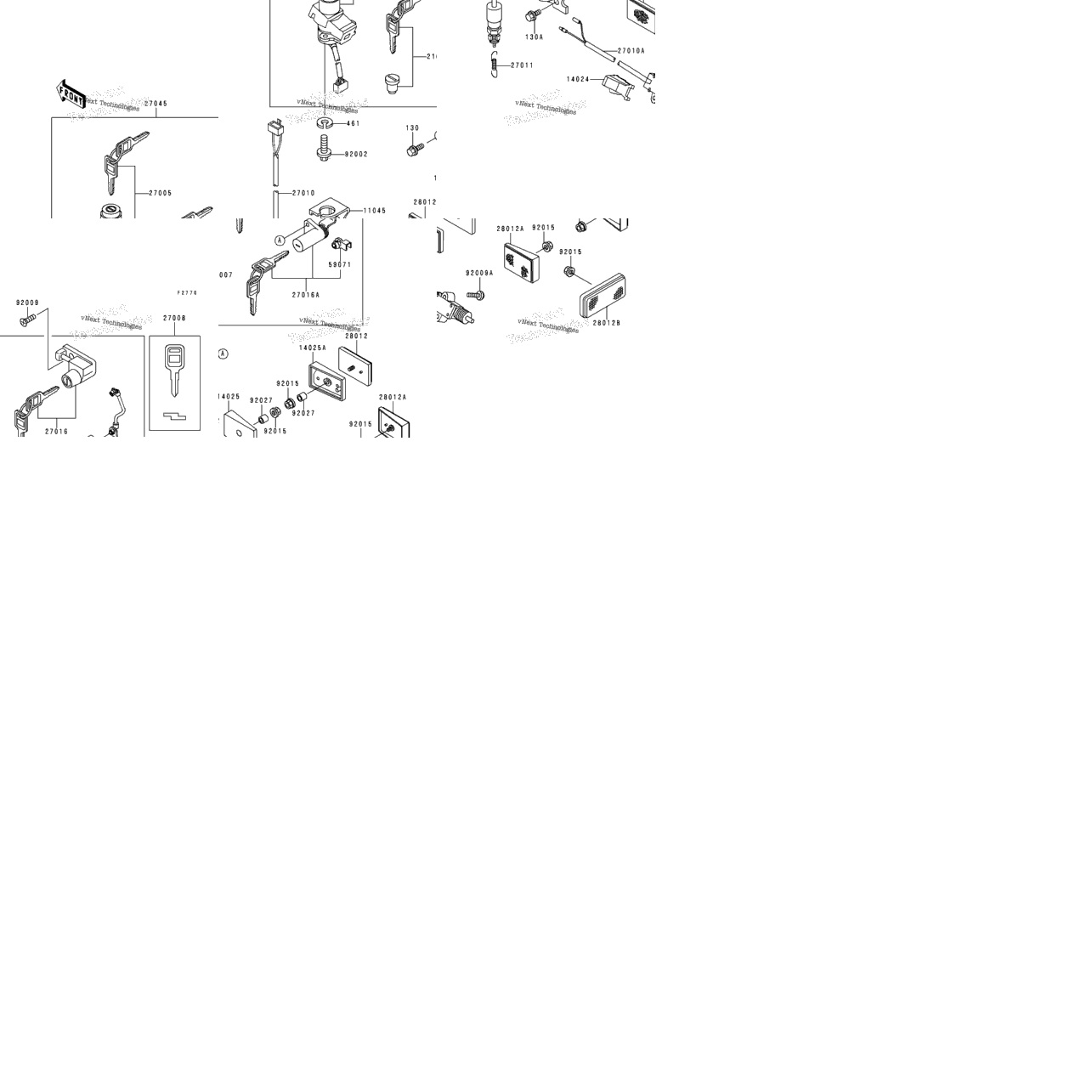 Ignition Switch/Locks/Reflectors