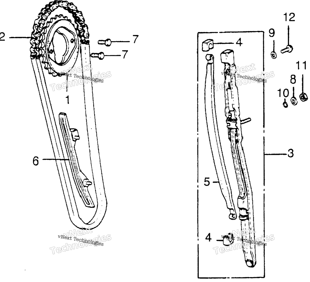 Cam Chain + Tensioner