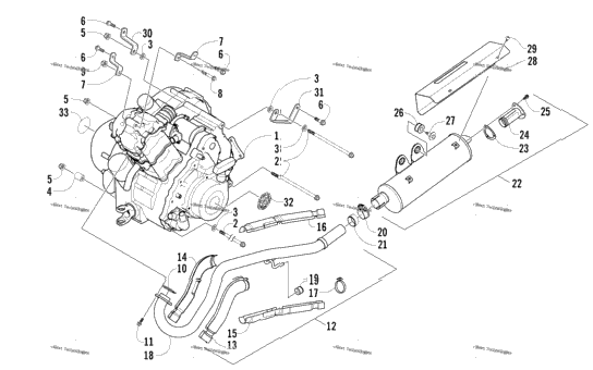 Engine And Exhaust