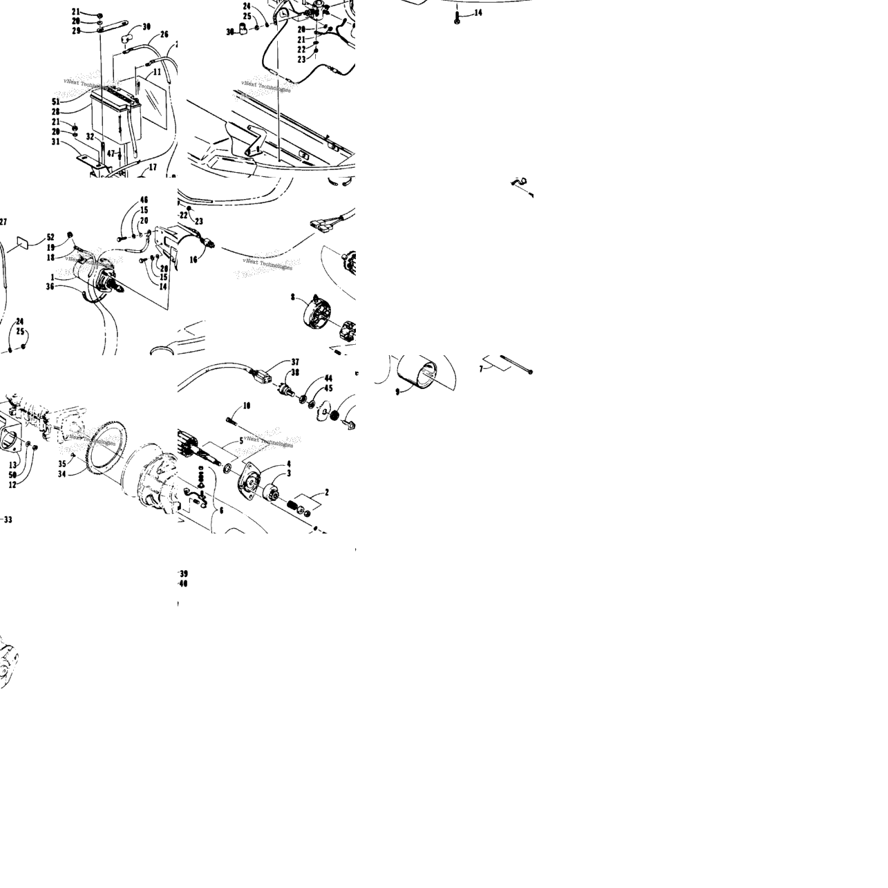 Electric Start Assembly